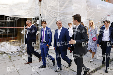Besuch von Kanlzerkandidat Armin Laschet in Frankfurt (Oder)