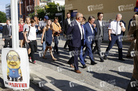 Besuch von Kanlzerkandidat Armin Laschet in Frankfurt (Oder)