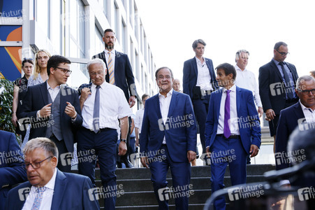 Besuch von Kanlzerkandidat Armin Laschet in Frankfurt (Oder)