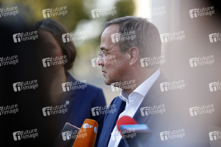 Besuch von Kanlzerkandidat Armin Laschet in Frankfurt (Oder)