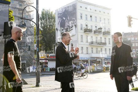 Presse-Aktion anlässlich '60 Jahre Mauerbau' in Berlin
