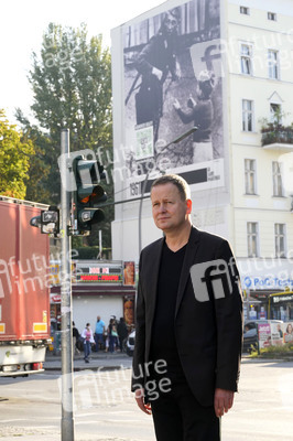 Presse-Aktion anlässlich '60 Jahre Mauerbau' in Berlin