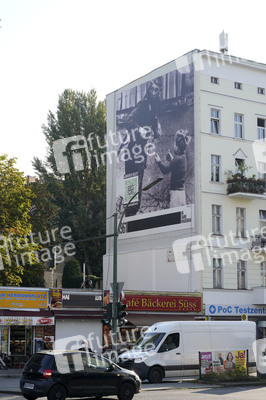 Presse-Aktion anlässlich '60 Jahre Mauerbau' in Berlin