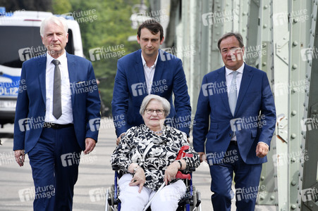 Armin Laschet bei einer Gedenkveranstaltung zum 60. Jahrestag des Baus der Berliner Mauer in Potsdam