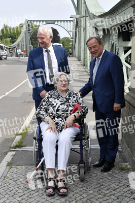 Armin Laschet bei einer Gedenkveranstaltung zum 60. Jahrestag des Baus der Berliner Mauer in Potsdam