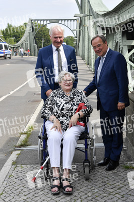 Armin Laschet bei einer Gedenkveranstaltung zum 60. Jahrestag des Baus der Berliner Mauer in Potsdam