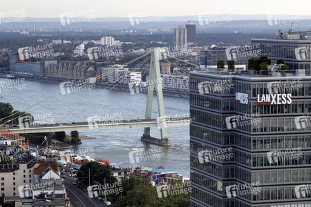 Die Severinsbrücke in Köln