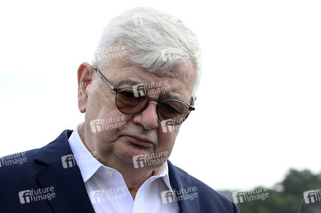 Besuch von Kanlzerkandidatin Annalena Baerbock und Joschka Fischer in Frankfurt (Oder)