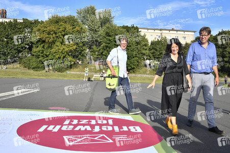 Start der Briefwahlkampagne von Bündnis 90/Die Grünen in Berlin