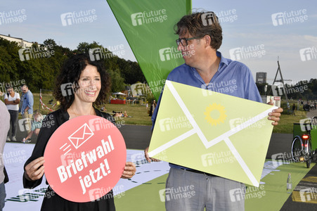 Start der Briefwahlkampagne von Bündnis 90/Die Grünen in Berlin