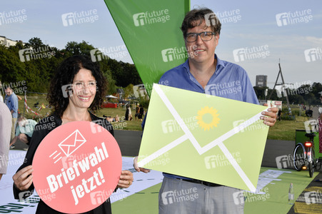 Start der Briefwahlkampagne von Bündnis 90/Die Grünen in Berlin