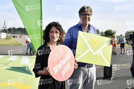 Start der Briefwahlkampagne von Bündnis 90/Die Grünen in Berlin