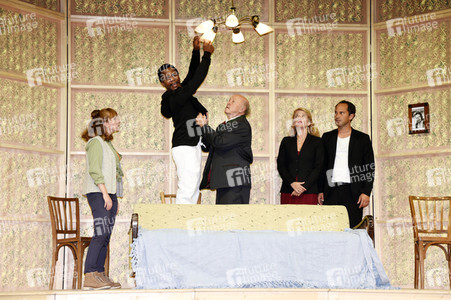 Theaterprobe 'Wer hat Angst vorm weißen Mann' in München