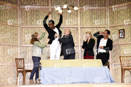 Theaterprobe 'Wer hat Angst vorm weißen Mann' in München