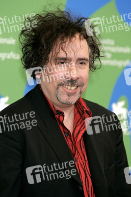Photocall mit Tim Burton, Internationale Filmfestspiele von Venedig 2007
