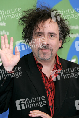 Photocall mit Tim Burton, Internationale Filmfestspiele von Venedig 2007
