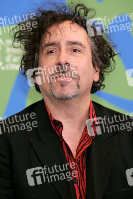 Photocall mit Tim Burton, Internationale Filmfestspiele von Venedig 2007