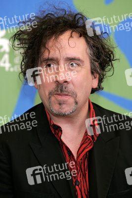 Photocall mit Tim Burton, Internationale Filmfestspiele von Venedig 2007