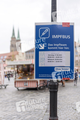 Impfbus in Nürnberg