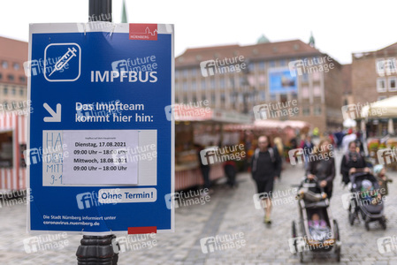Impfbus in Nürnberg