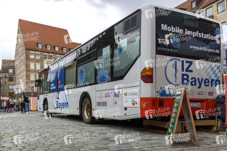 Impfbus in Nürnberg