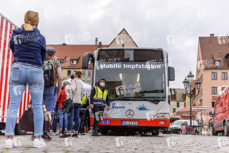 Impfbus in Nürnberg