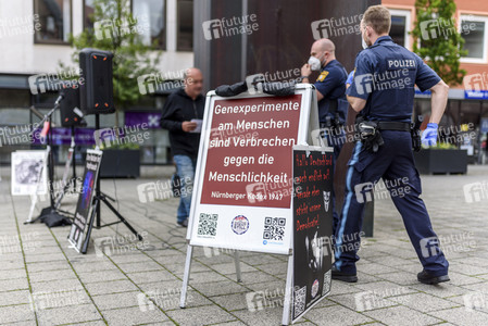 Impfgegner in Nürnberg