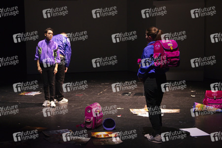 Theaterprobe 'Streulicht' in Berlin
