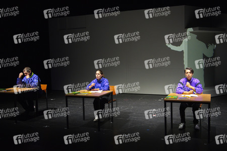 Theaterprobe 'Streulicht' in Berlin