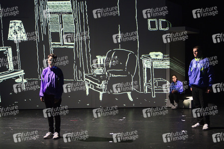 Theaterprobe 'Streulicht' in Berlin