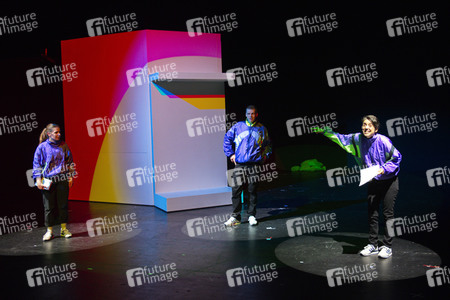 Theaterprobe 'Streulicht' in Berlin