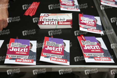 Wahlkampfauftakt der Dresdner Bundestagsabgeordneten Katja Kipping in Dresden