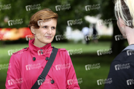 Wahlkampfauftakt der Dresdner Bundestagsabgeordneten Katja Kipping in Dresden
