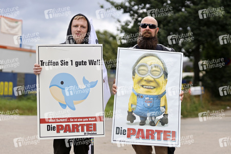 Wahlplakate von Die Partei in Oberhausen