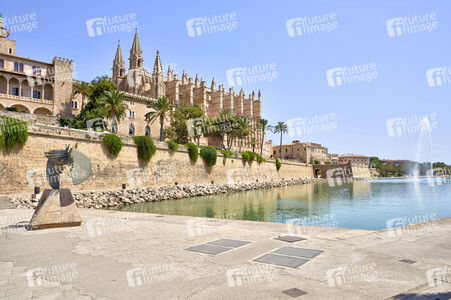 Kathedrale La Seu in Palma de Mallorca