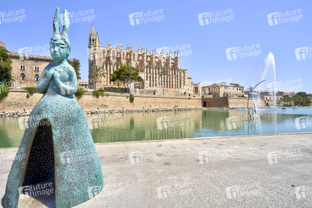 Kathedrale La Seu in Palma de Mallorca
