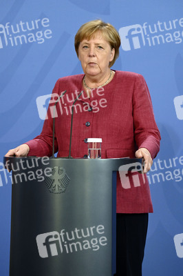 Pressekonferenz mit Angela Merkel zur Lage in Afghanistan in Berlin