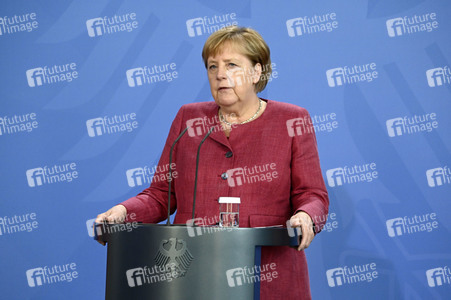Pressekonferenz mit Angela Merkel zur Lage in Afghanistan in Berlin