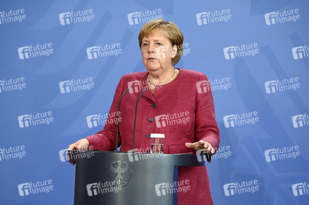 Pressekonferenz mit Angela Merkel zur Lage in Afghanistan in Berlin