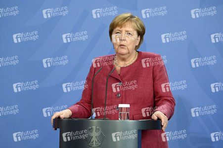 Pressekonferenz mit Angela Merkel zur Lage in Afghanistan in Berlin