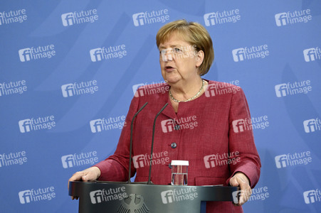 Pressekonferenz mit Angela Merkel zur Lage in Afghanistan in Berlin