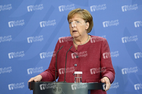 Pressekonferenz mit Angela Merkel zur Lage in Afghanistan in Berlin