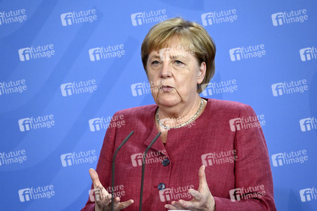 Pressekonferenz mit Angela Merkel zur Lage in Afghanistan in Berlin