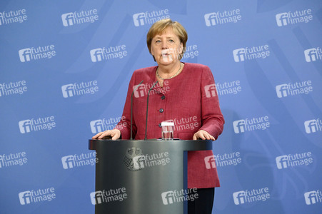 Pressekonferenz mit Angela Merkel zur Lage in Afghanistan in Berlin