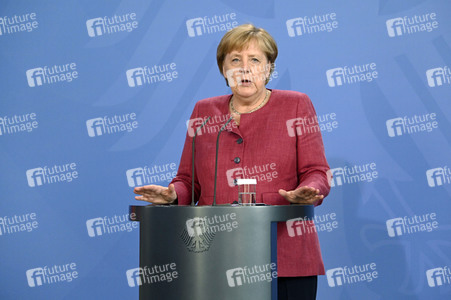 Pressekonferenz mit Angela Merkel zur Lage in Afghanistan in Berlin