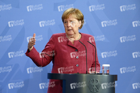 Pressekonferenz mit Angela Merkel zur Lage in Afghanistan in Berlin