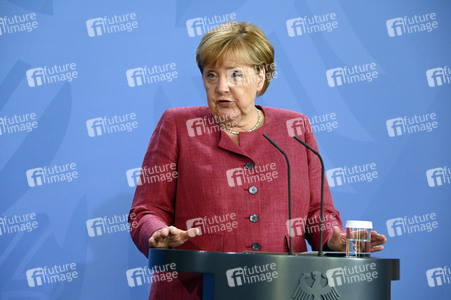 Pressekonferenz mit Angela Merkel zur Lage in Afghanistan in Berlin