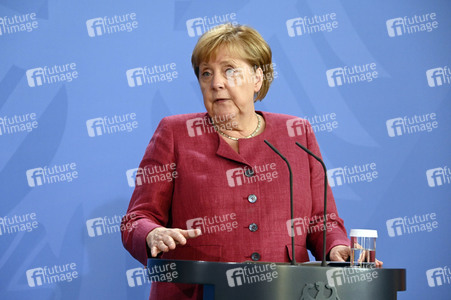 Pressekonferenz mit Angela Merkel zur Lage in Afghanistan in Berlin
