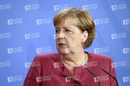 Pressekonferenz mit Angela Merkel zur Lage in Afghanistan in Berlin