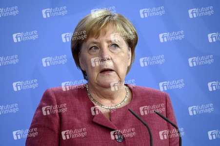Pressekonferenz mit Angela Merkel zur Lage in Afghanistan in Berlin